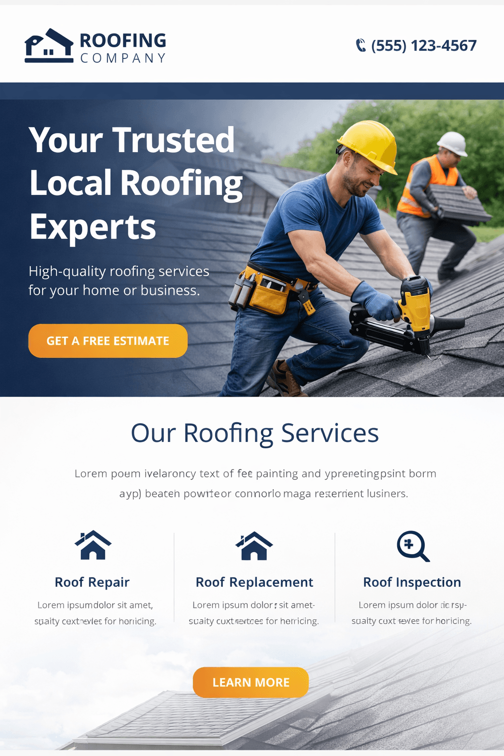 Contractor growth site preview